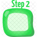 Irregular form for step two  Icon