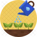 Irrigate Plants Gardening Icon