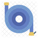 Irrigation Pipe Hose Water Flow Icon