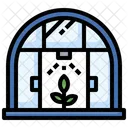Irrigation System Greenhouse Watering Icon
