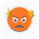 Irritado Cara Bravo Icon