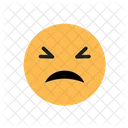 Irritate Face Emoji Emoticons Icon