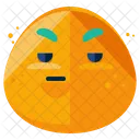 Irritated Emoji Face Icon