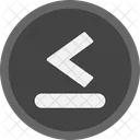 Is Less Than Or Equal To Equation Sign Icon