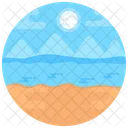 Isla Playa Naturaleza Icon