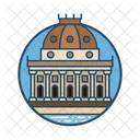 Isla De Los Museos Edificio Famoso Punto De Referencia Icono