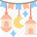 Islam Decoration Lantern Icon