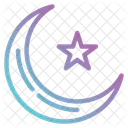 Islam Crescent Moon Ramadan Icon