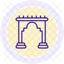 Islamic arch  Icon