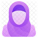 Islamic Avatar Muslimah Moslem Icon