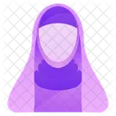 Islamic Avatar Muslimah Moslem Icon