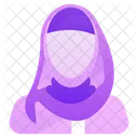 Islamic Avatar Muslimah Moslem Icon