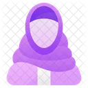 Islamic Avatar Muslimah Moslem Icon