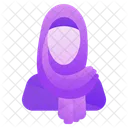 Islamic Avatar Muslimah Moslem Icon