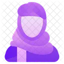 Islamic Avatar Muslimah Moslem Icon