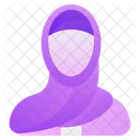 Islamic Avatar Muslimah Moslem Icon