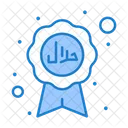 Islamic Badge Islam Halal Icon