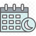 Islamic Calendar Ramadan Calendar Icon