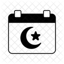 Islamic Calendar Fasting Muslim Icon