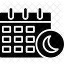 Islamic Calendar Ramadan Calendar Icon