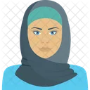 Islamic Female Arab Avatar Icon