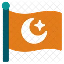Flag Crescent And Star Pakistani Flag Icon