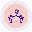 Islamic Shield Line Icon Icon