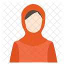 이슬람 여성 아랍 여성 이슬람 소녀 아이콘
