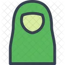 Islamische Frau  Symbol