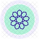 Islamisches Geometrie Liniensymbol Symbol