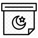 Islamischer Kalender Symbol