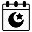 Islamischer Kalender Symbol