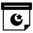 Islamischer Kalender Symbol