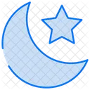 Islamischer Mond  Symbol