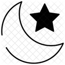 Islamischer Mond  Symbol