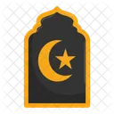 Islamischer Rahmen Symbol