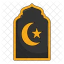 Islamischer Rahmen Symbol