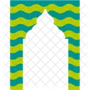 Vol Islamischen Rahmen Dekoration Rahmen Bild Symbol