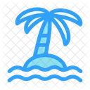 Island Travel Beach Icon