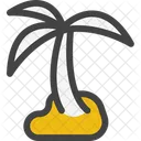 Island Travel Resort Icon