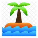 Island Sea View Icon