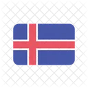 Island Flagge Land Icon