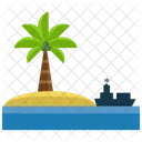 Island Beach Icon
