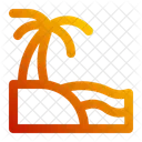 Island Beach Tropical Icon