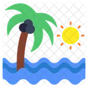 Palm Tree Coconut Tree Beach Tree Icon