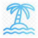 Island Travel Beach Icon