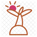 Island Summer Beach Icon