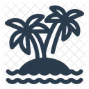Island Tropical Hidden Icon