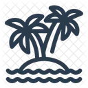Island Tropical Hidden Icon