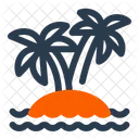 Island Tropical Hidden Icon